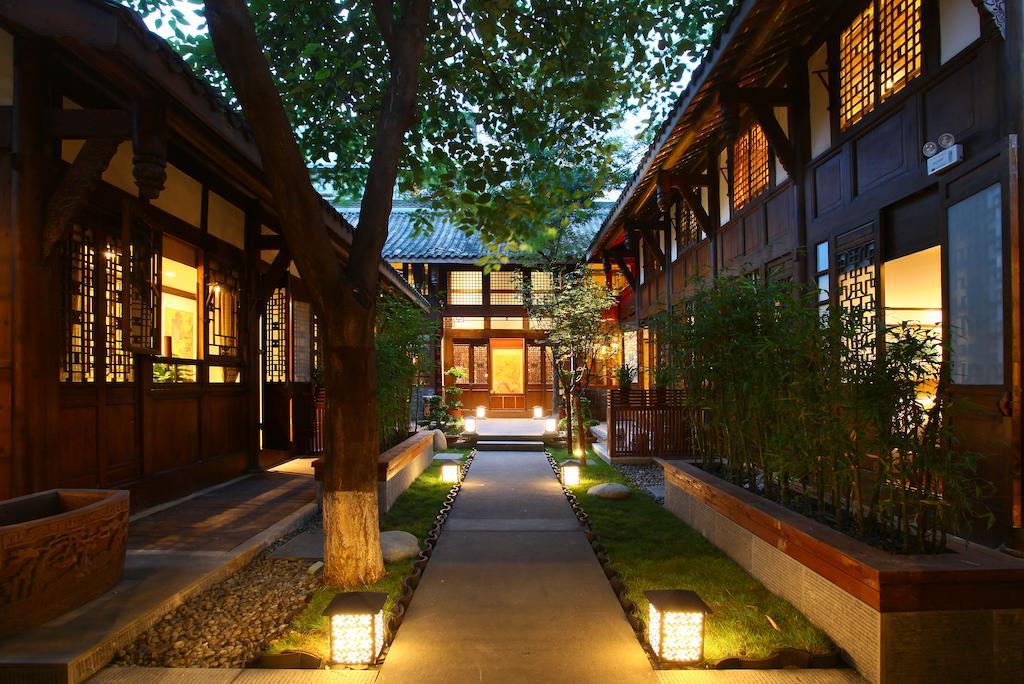 Renli Hotel Chengdú Exterior foto